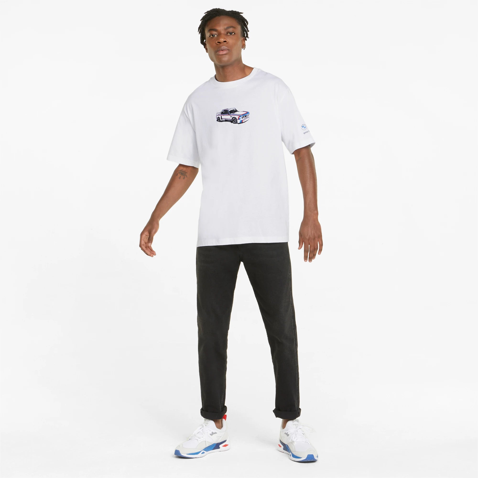 Men's PUMA BMW M Motorsport Statement Tee White