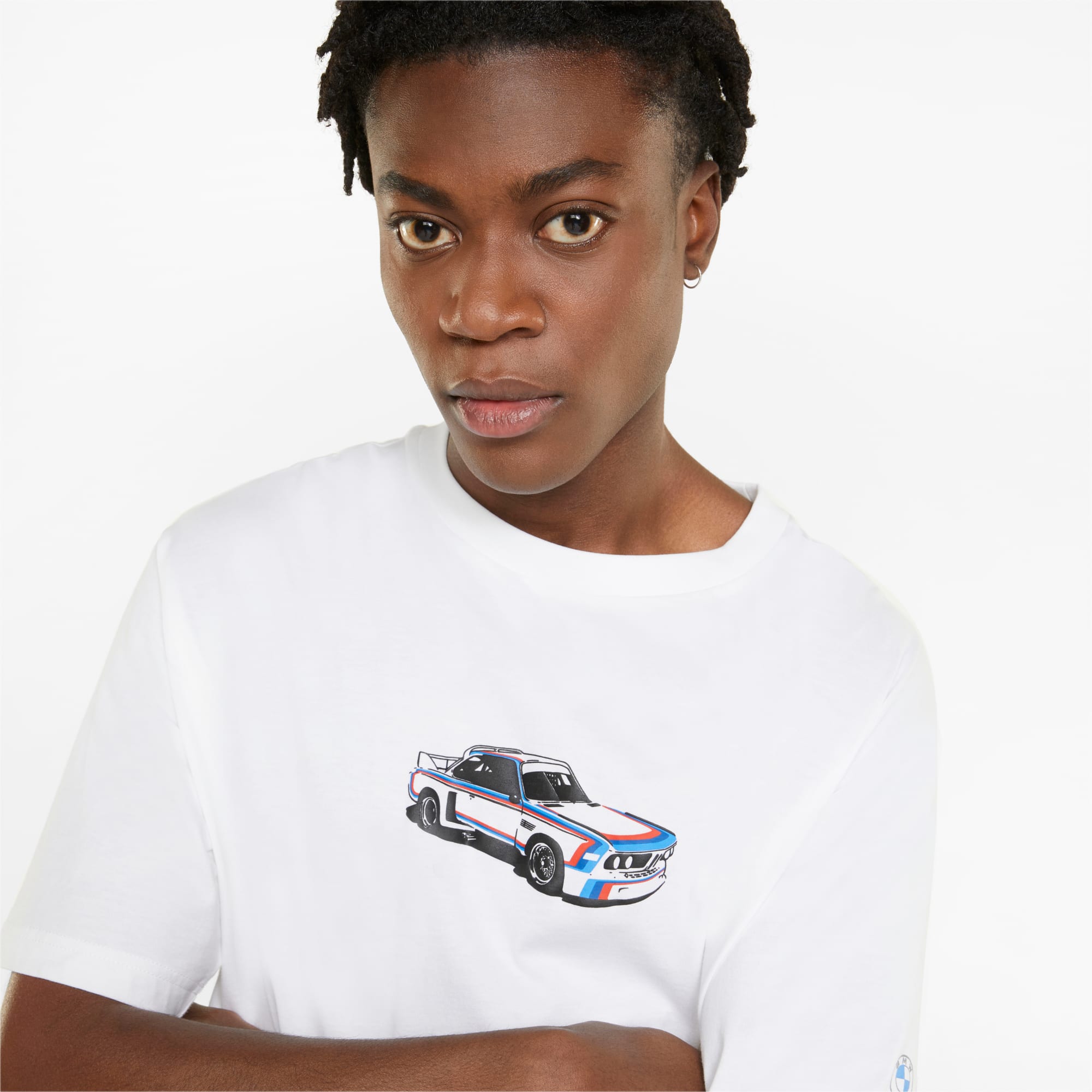 Men's PUMA BMW M Motorsport Statement Tee White