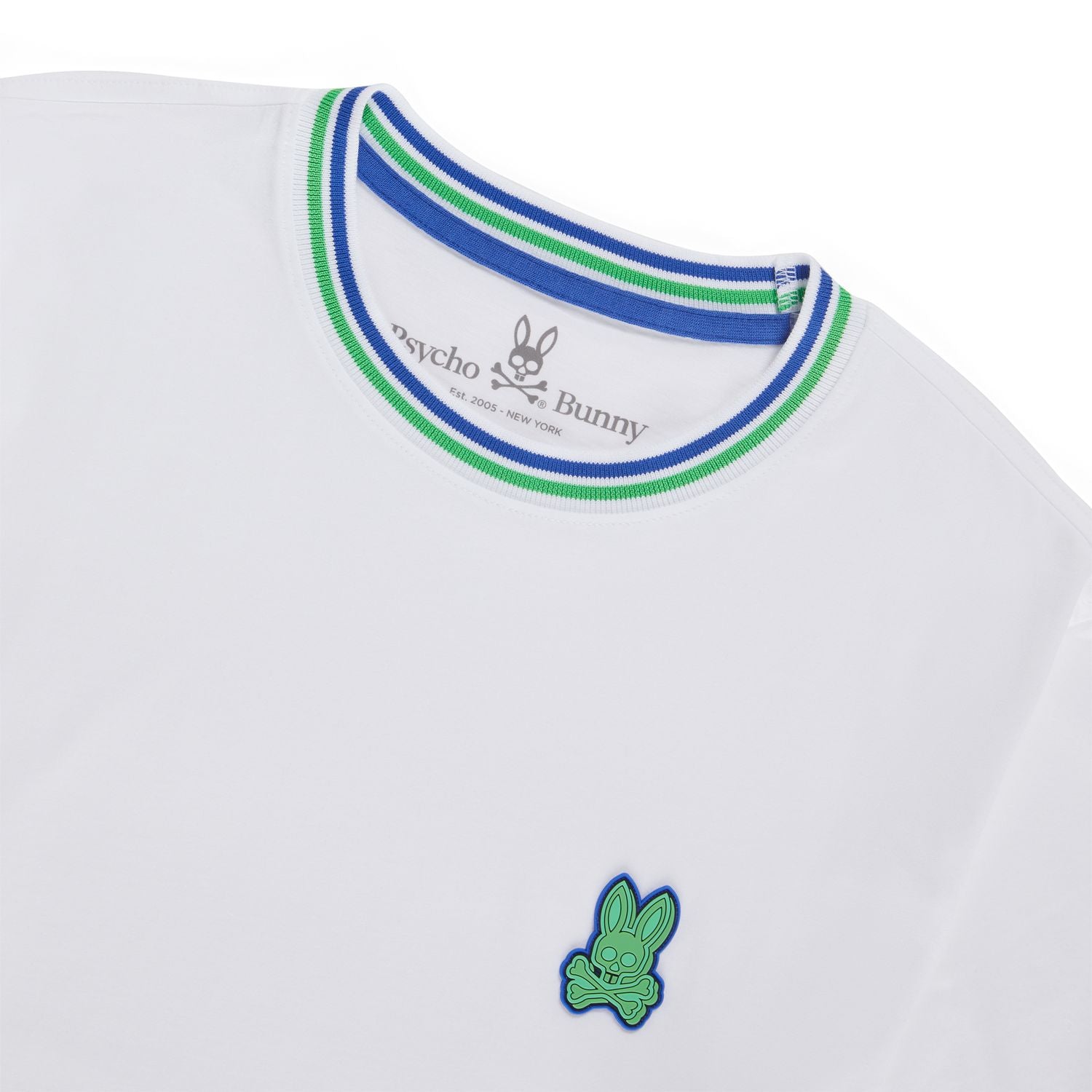 Men's Psycho Bunny Banks Fashion Tee White