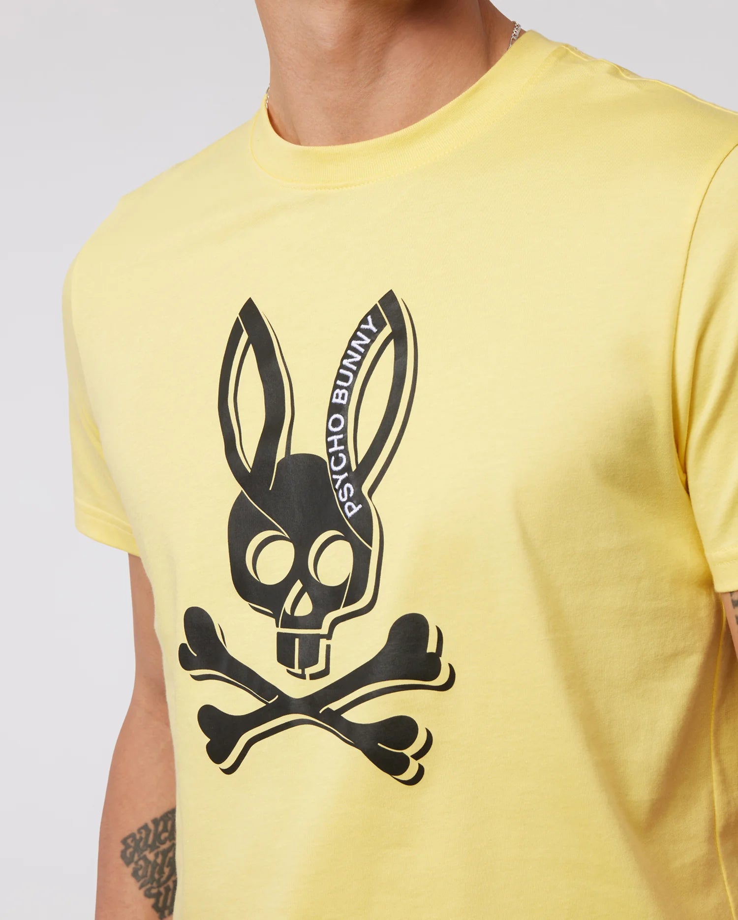 Men's Psycho Bunny Serge Graphic Tee Custard