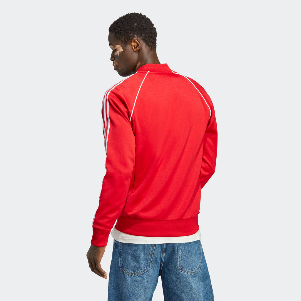 Men's adidas Originals Adicolor Classics SST Track Jacket Better Scarlet