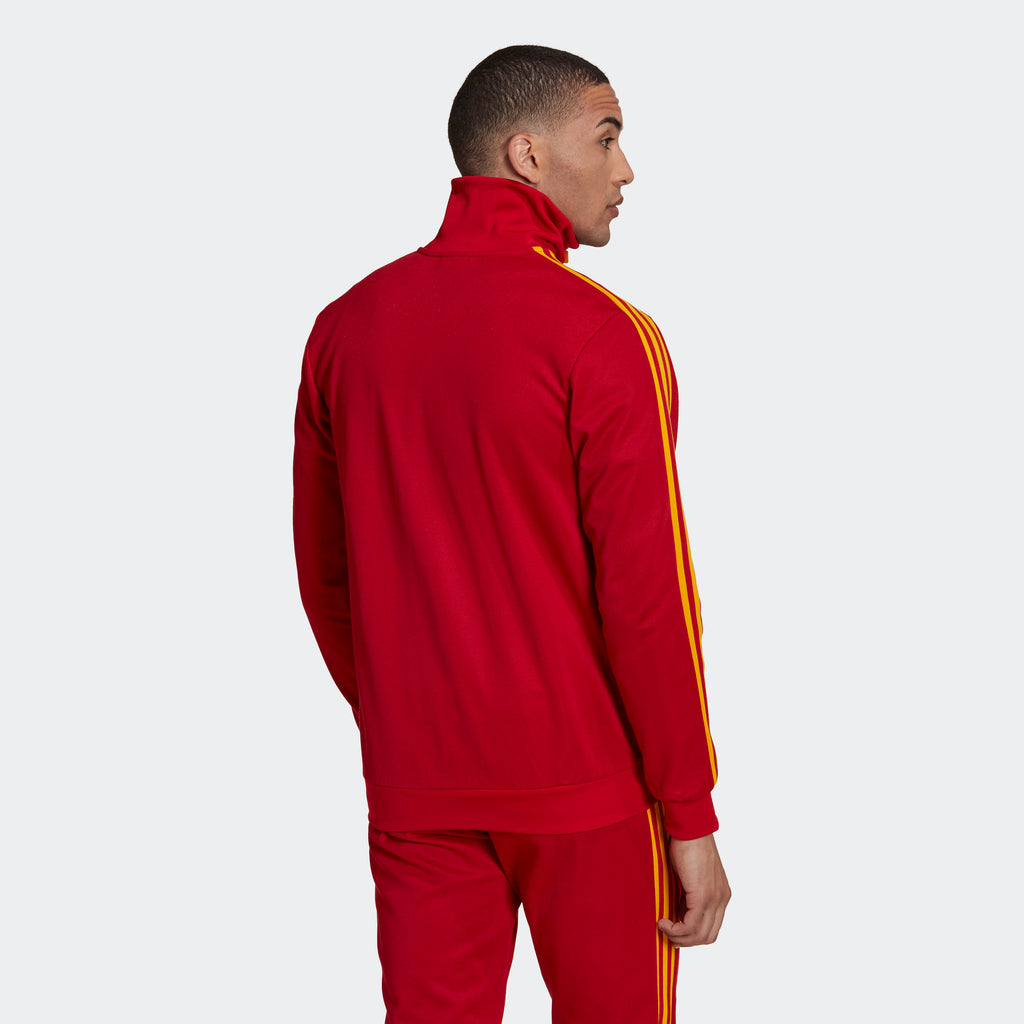 Men's adidas Originals Beckenbauer Track Jacket Red