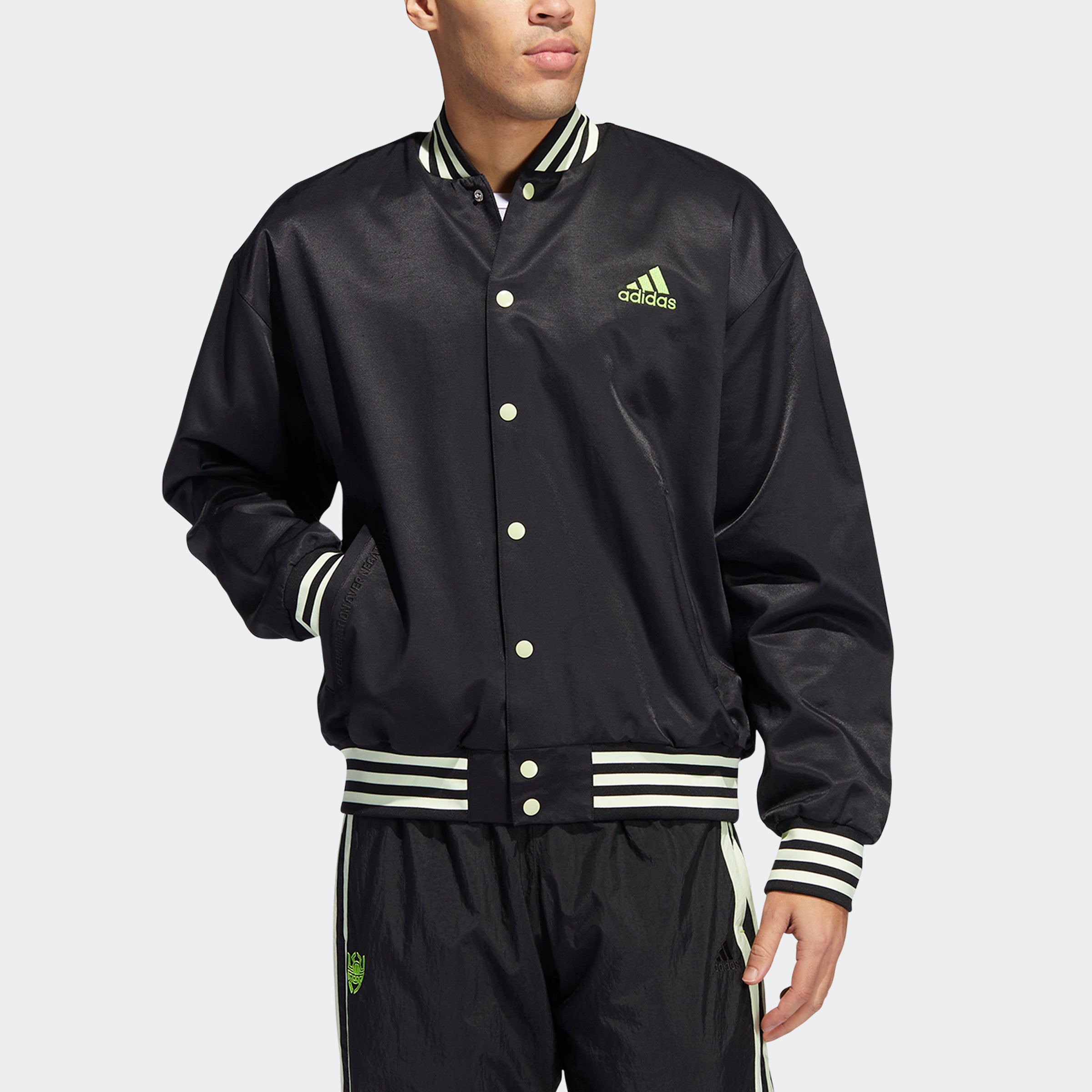 Men's adidas Originals Donovan Mitchell Jacket Black
