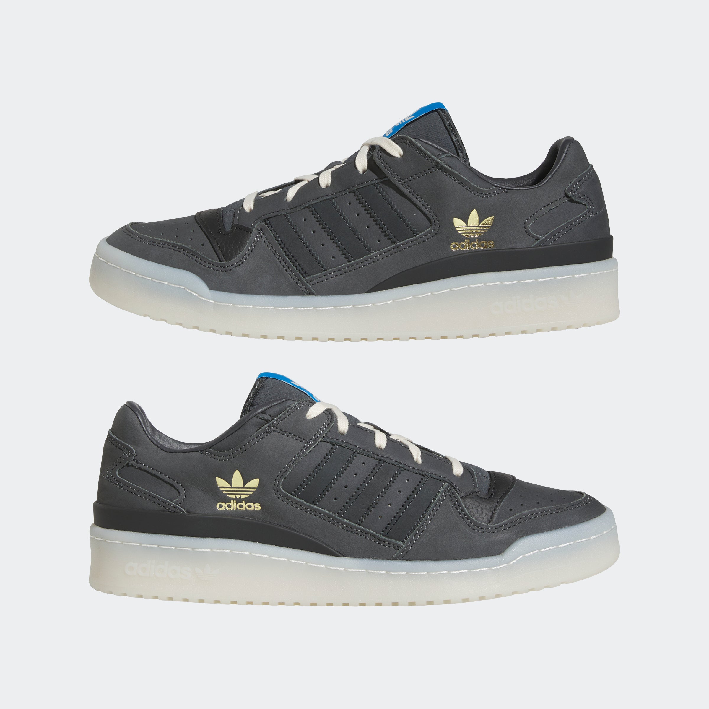 Men's adidas Originals Forum Low Shoes Solid Grey