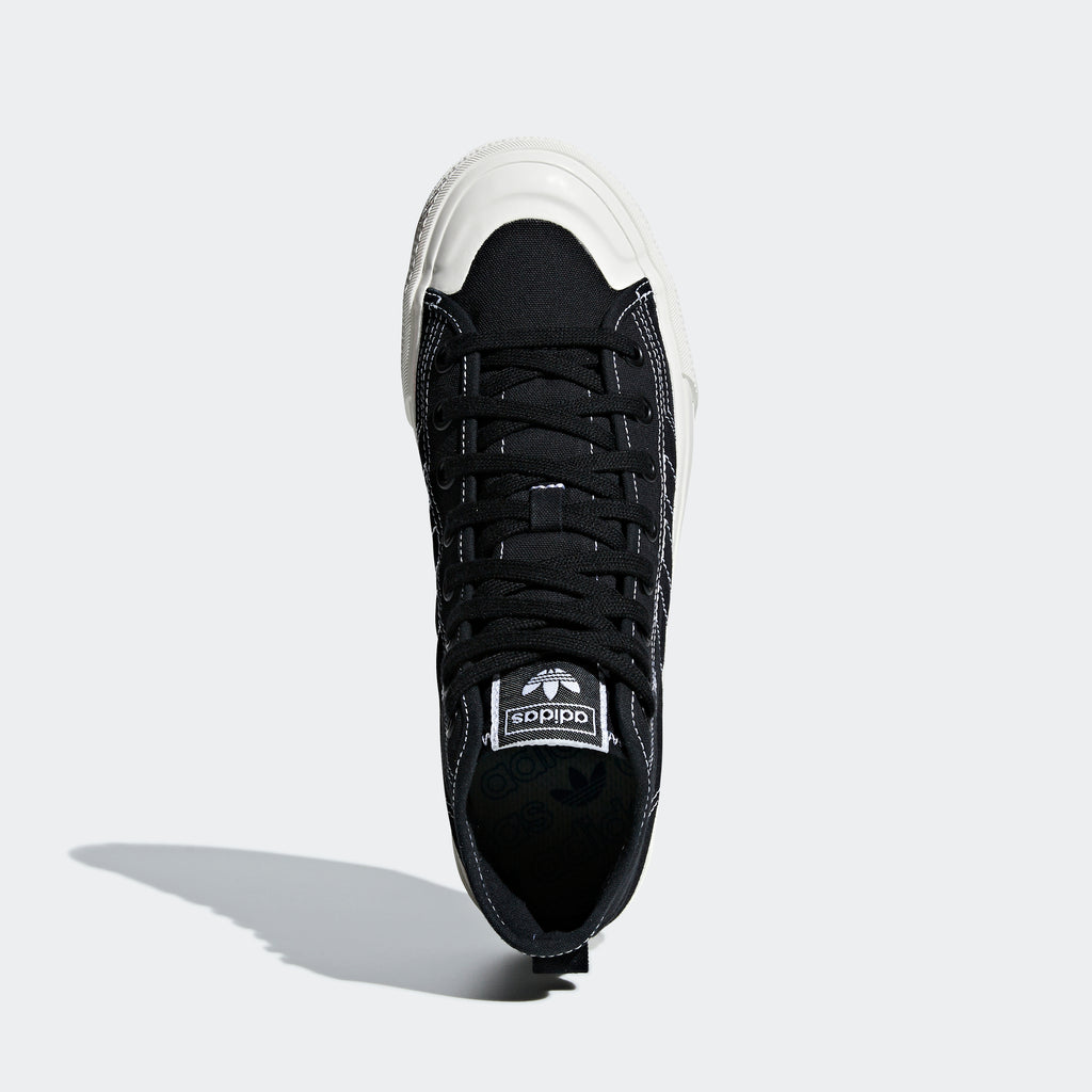 Men's adidas Originals Nizza RF Hi Shoes Black