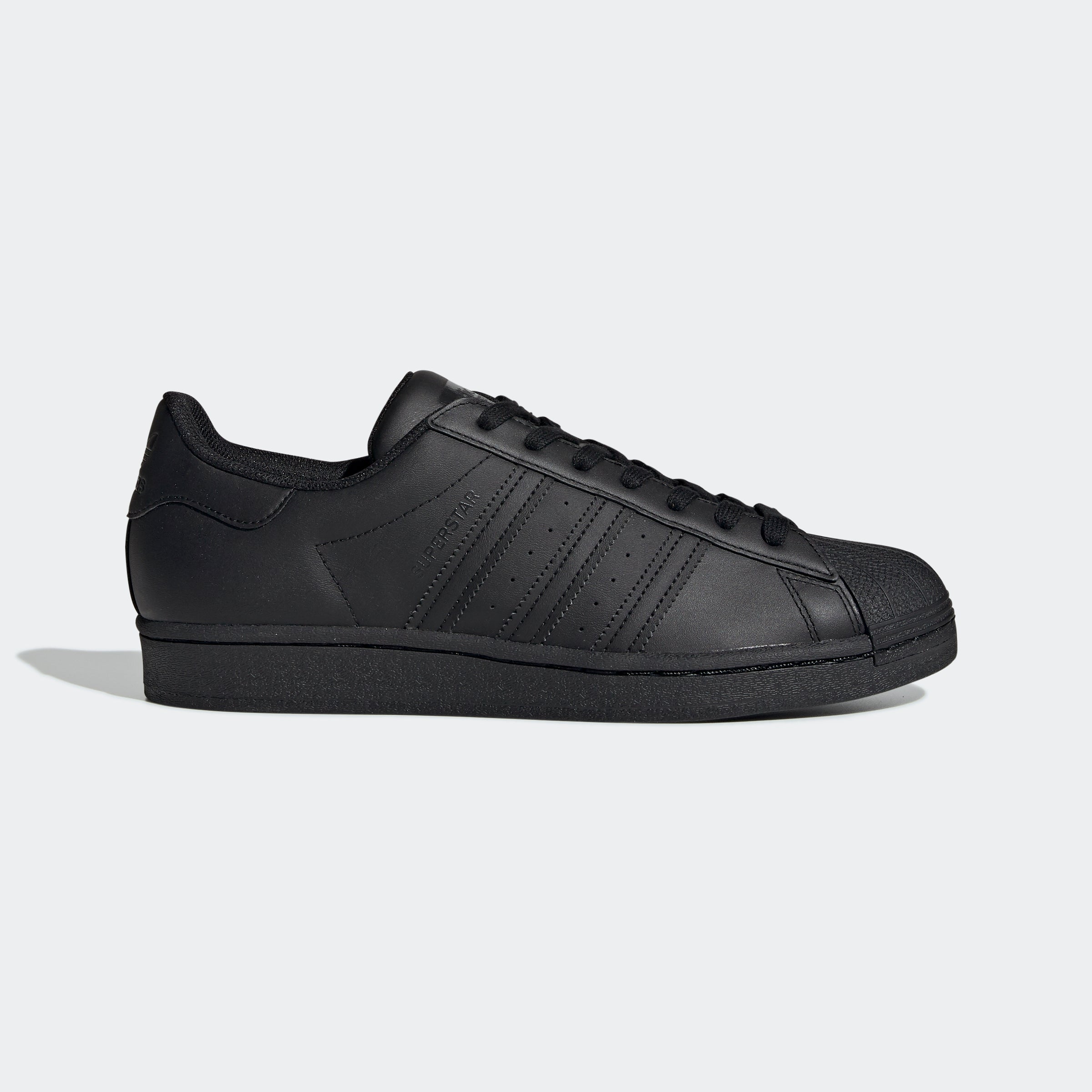 Men's adidas Originals Superstar Shoes Triple Black
