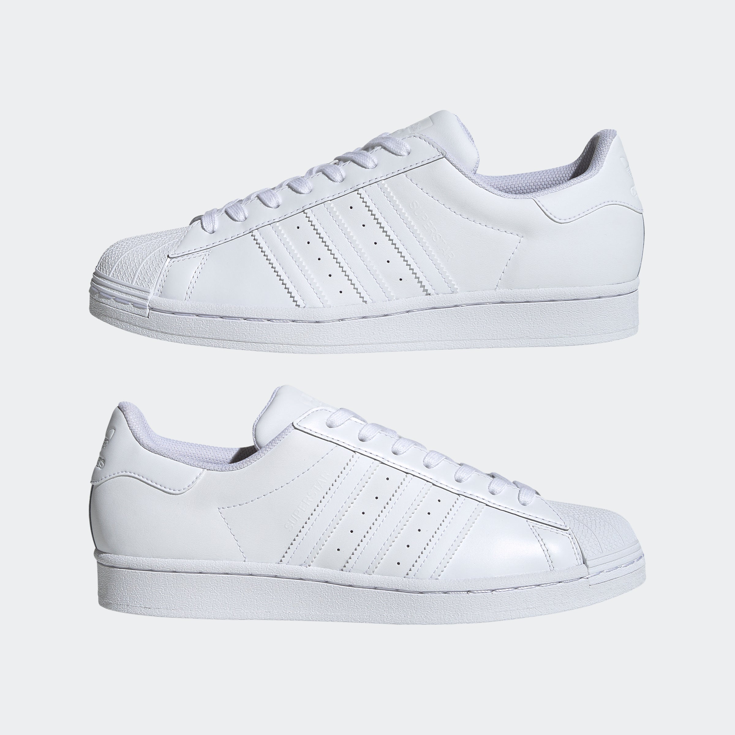 Men's adidas Originals Superstar Shoes Triple White