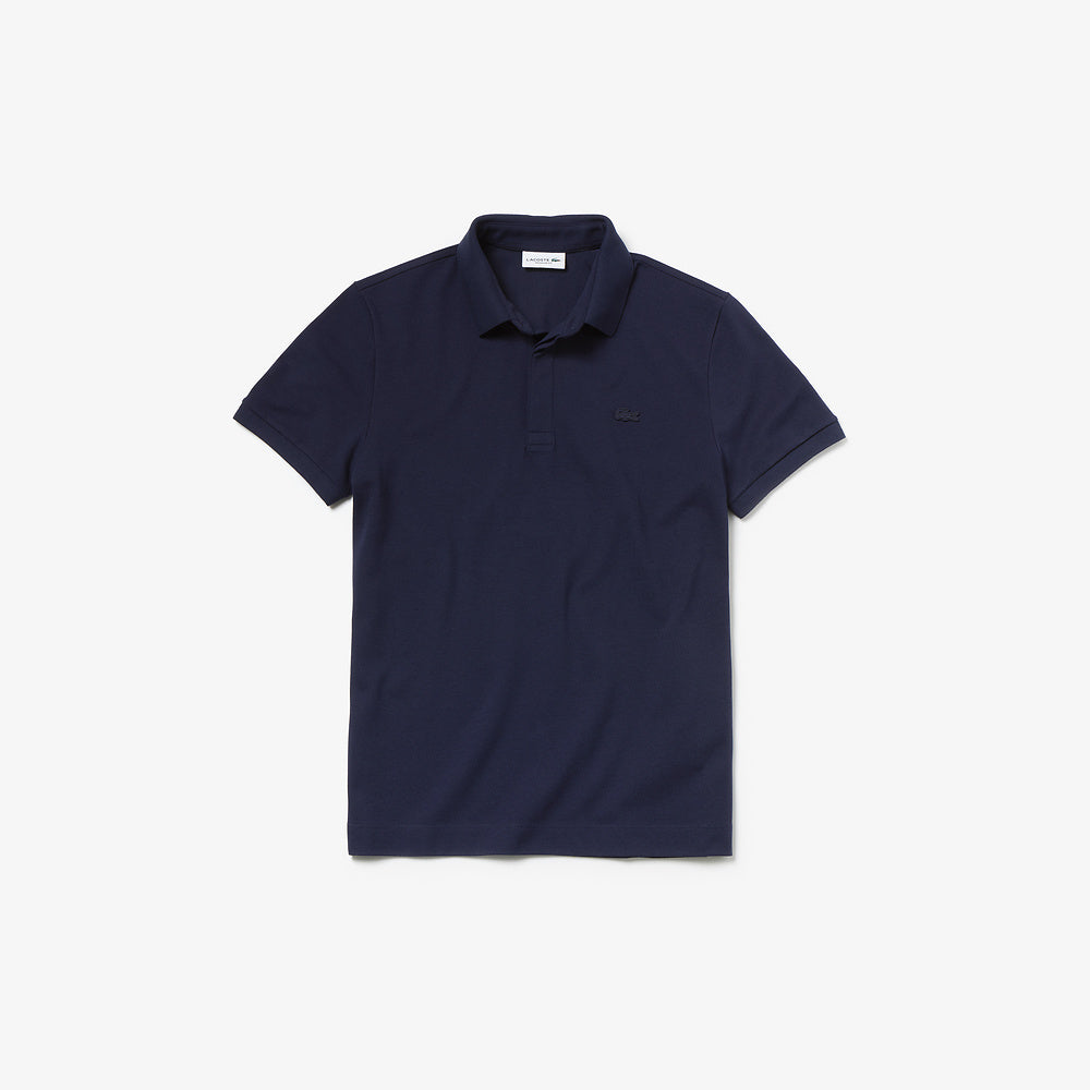 Men's Lacoste Paris Regular Fit Cotton Piqué Polo Navy
