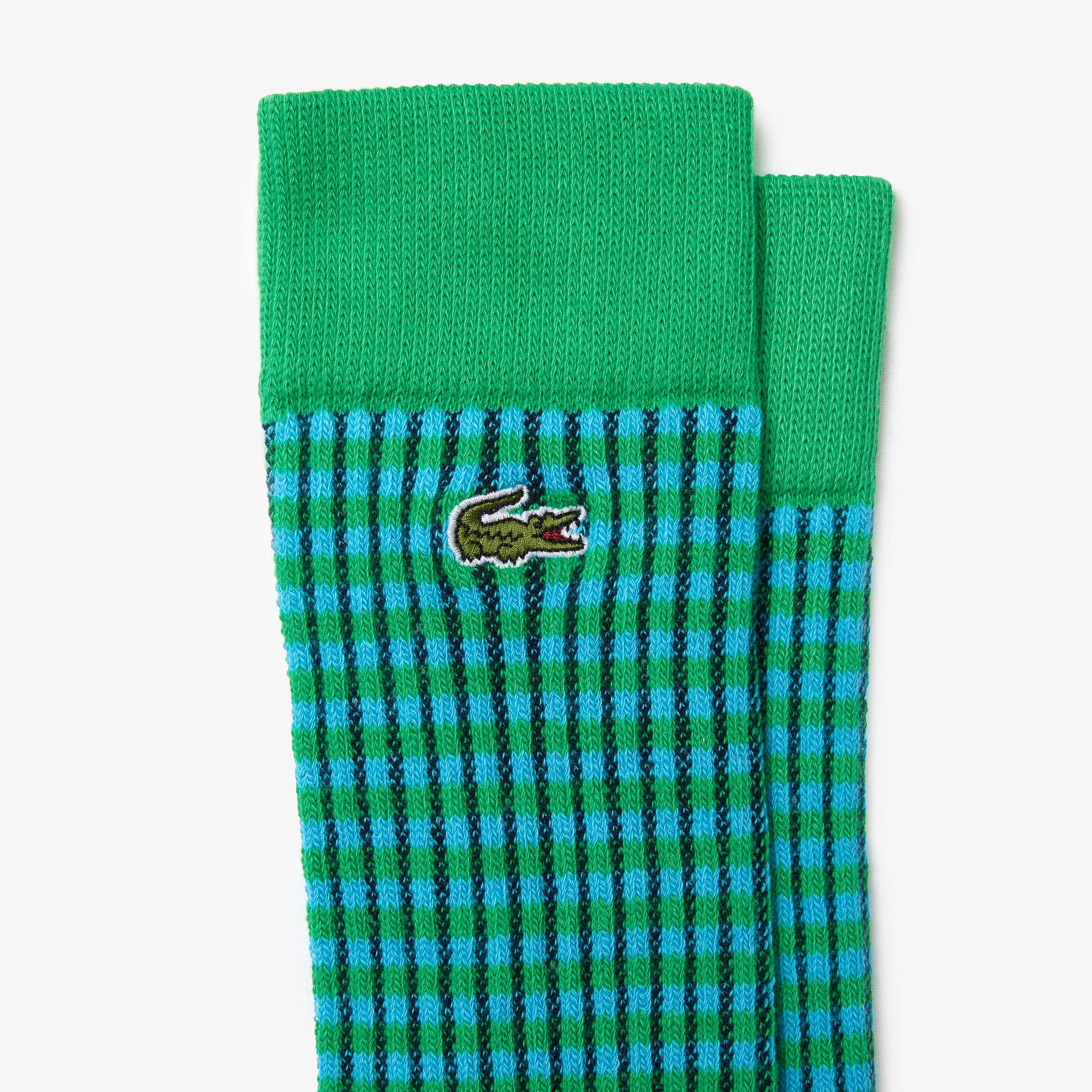 Men’s Lacoste Long Cotton Socks 3-Pack Navy