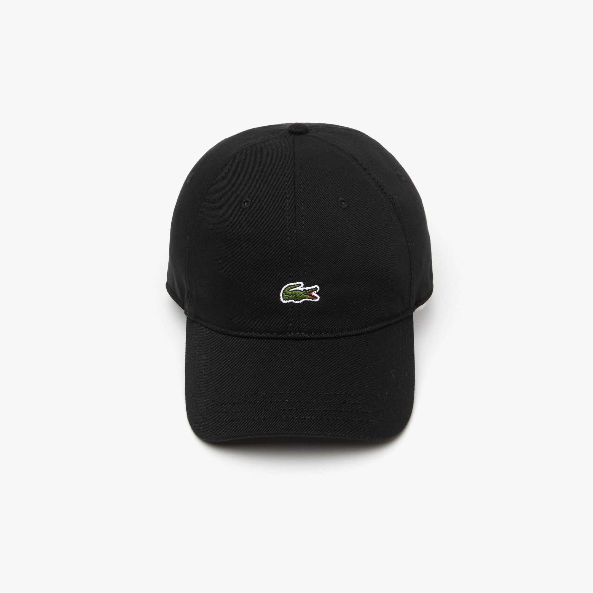 Lacoste Organic Cotton Twill Cap Black