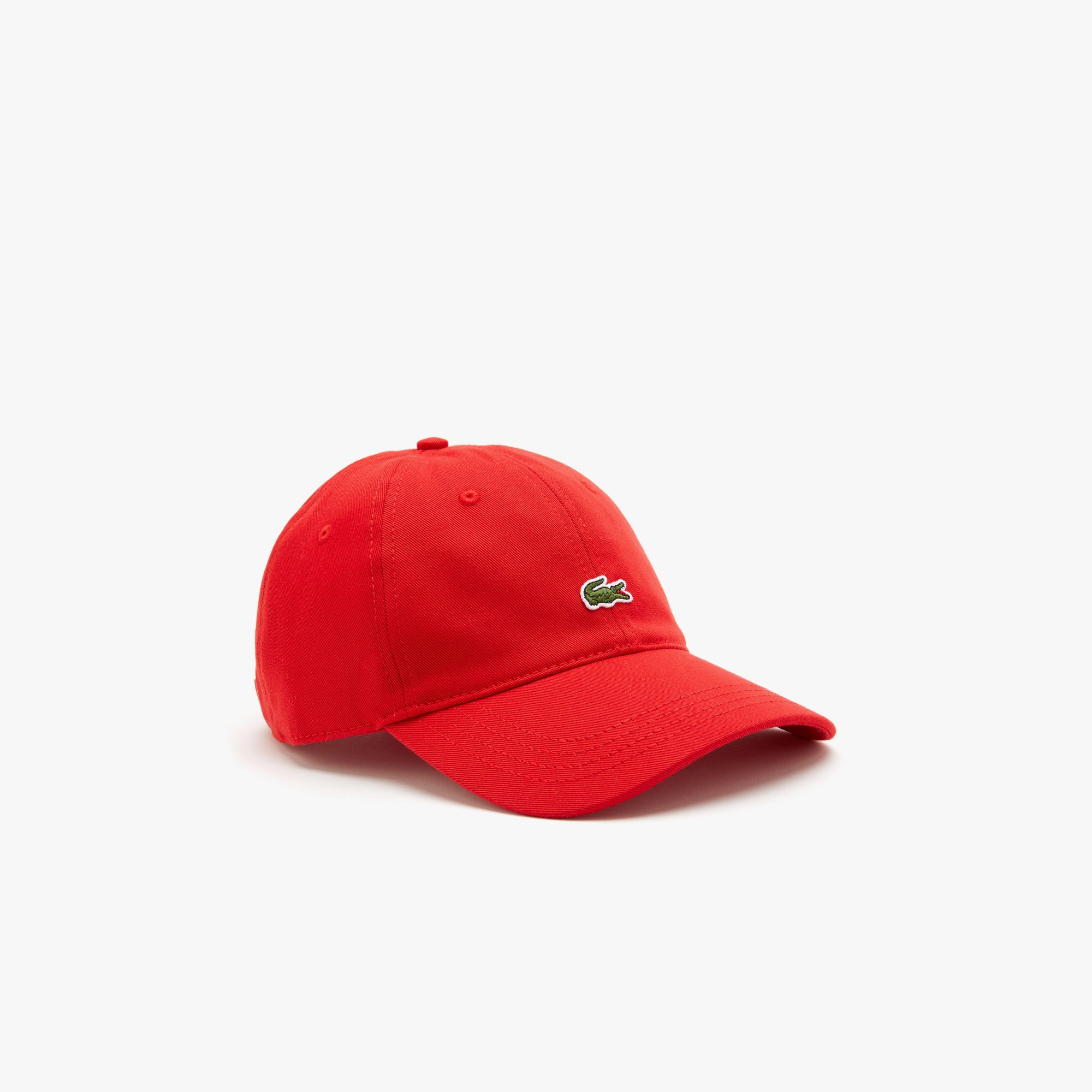 Lacoste Organic Cotton Twill Cap Red