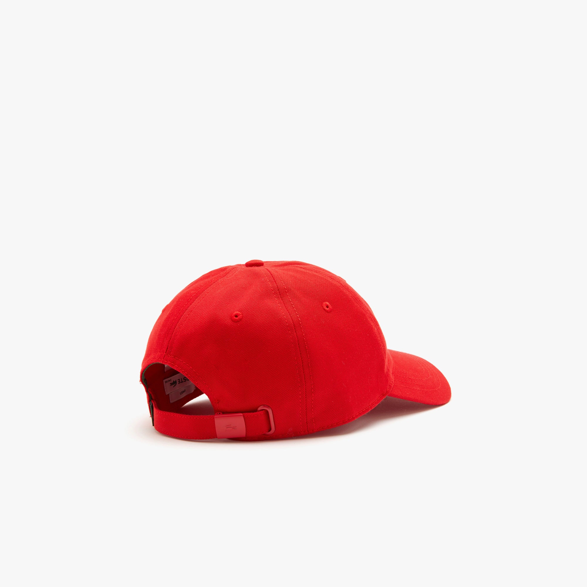 Lacoste Organic Cotton Twill Cap Red