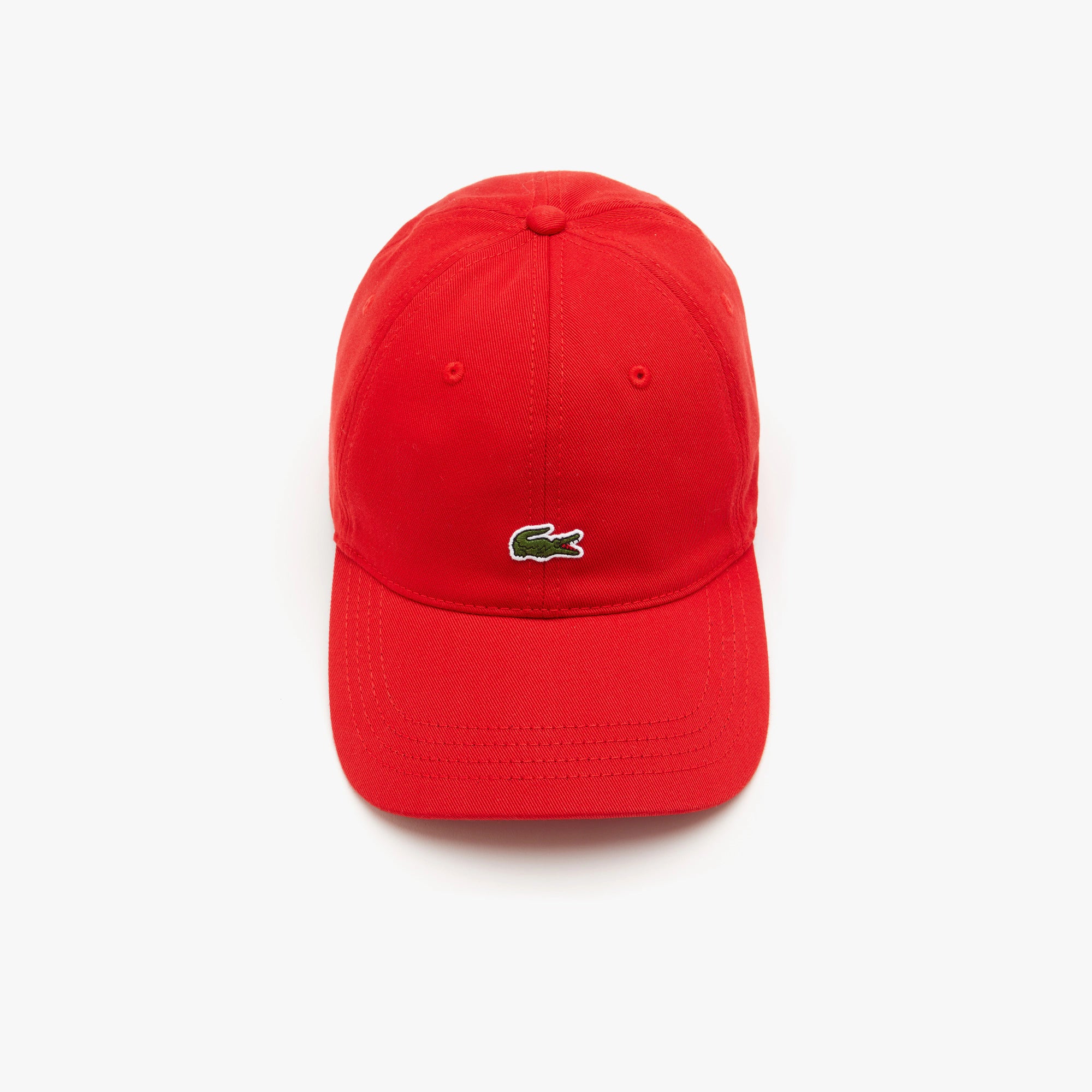Lacoste Organic Cotton Twill Cap Red