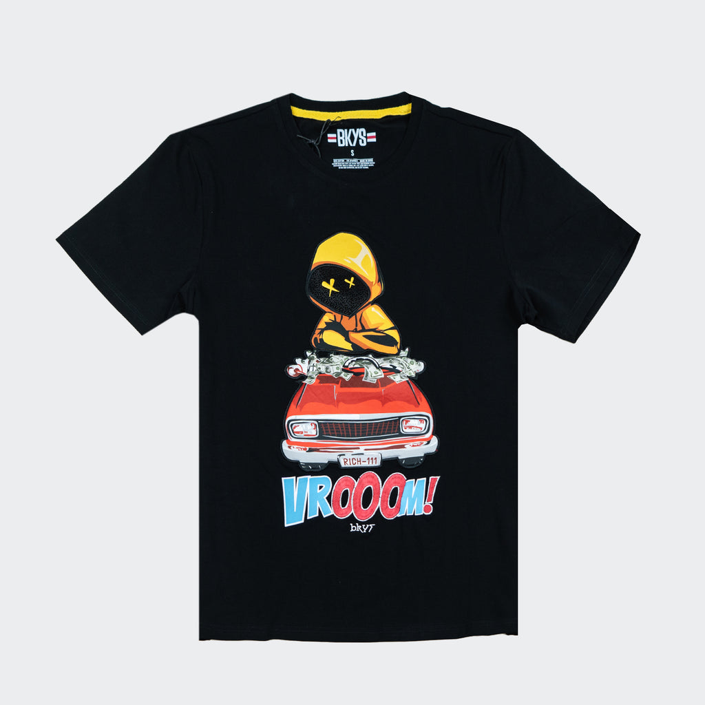 Men's BKYS Vrooom Tee Black