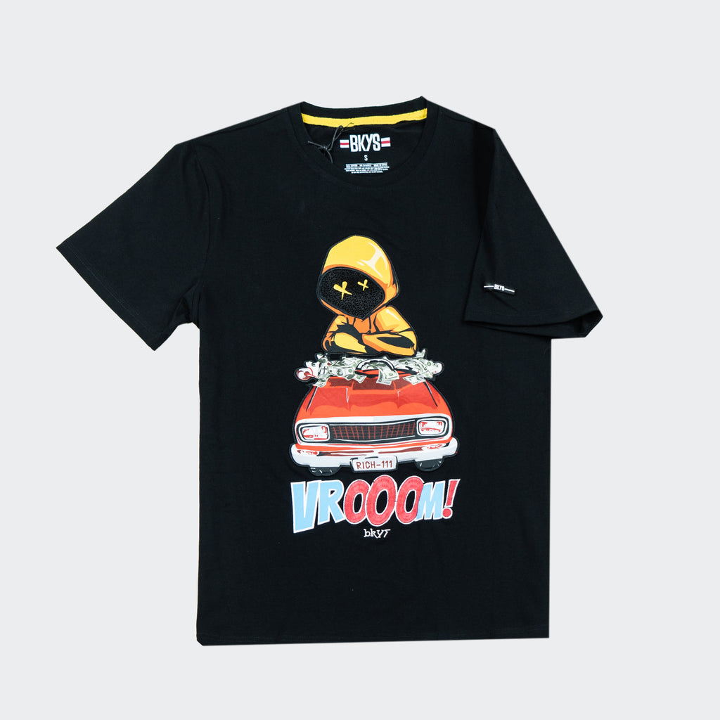 Men's BKYS Vrooom Tee Black