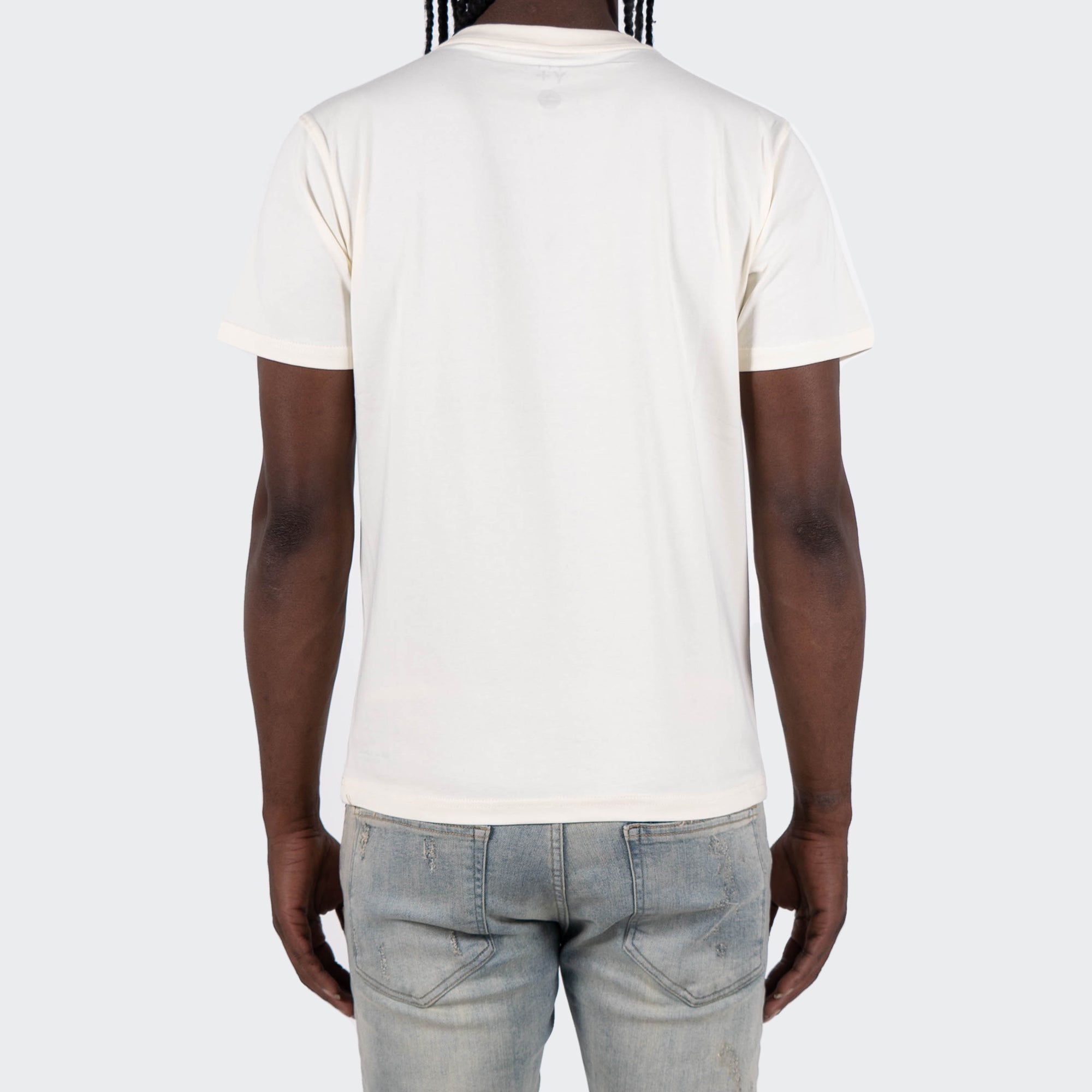 Men's TWO MILL TWENTY "The Bank Is Open" Graphic T-Shirt Off White