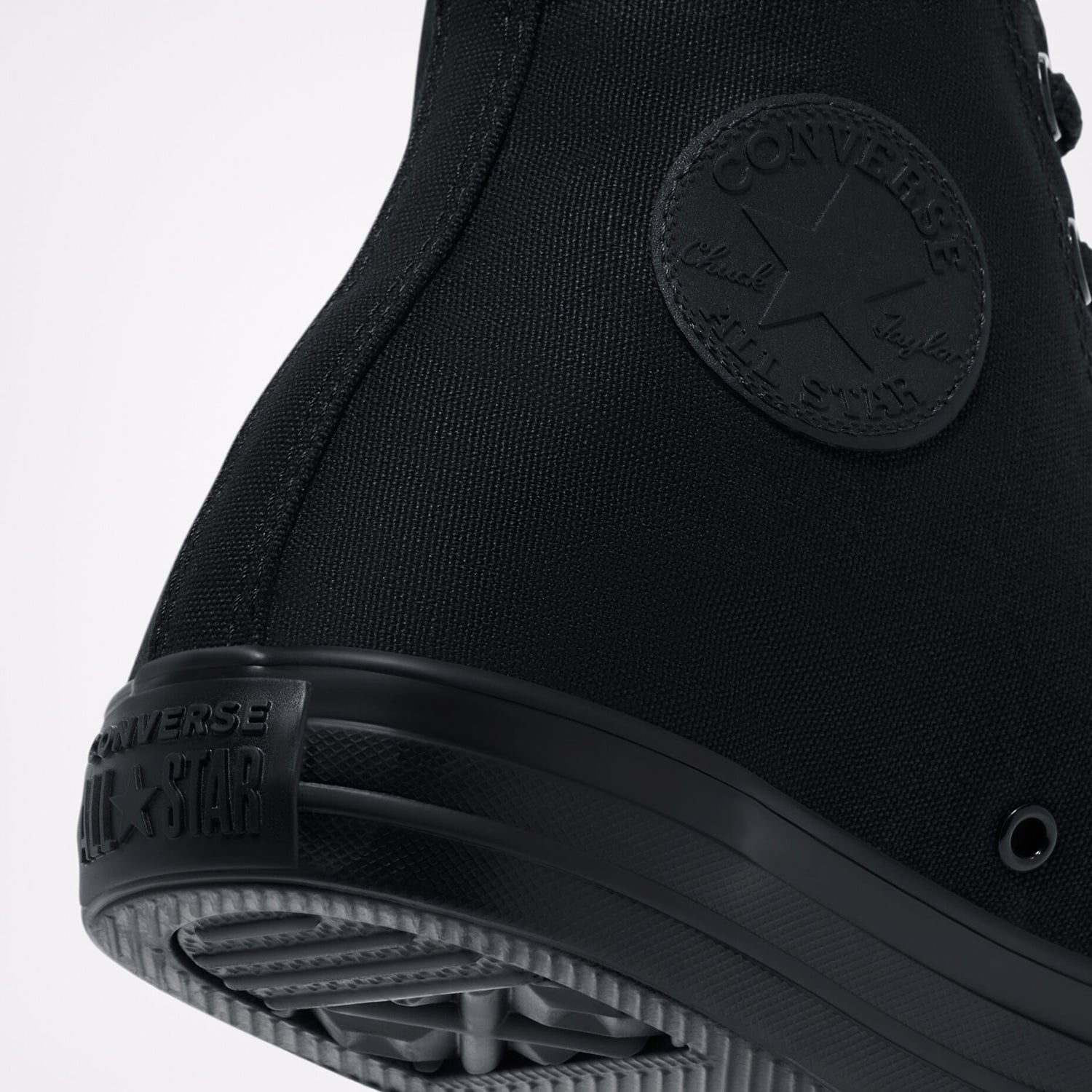 Unisex Converse Chuck Taylor All Star High Top Shoe Black Monochrome