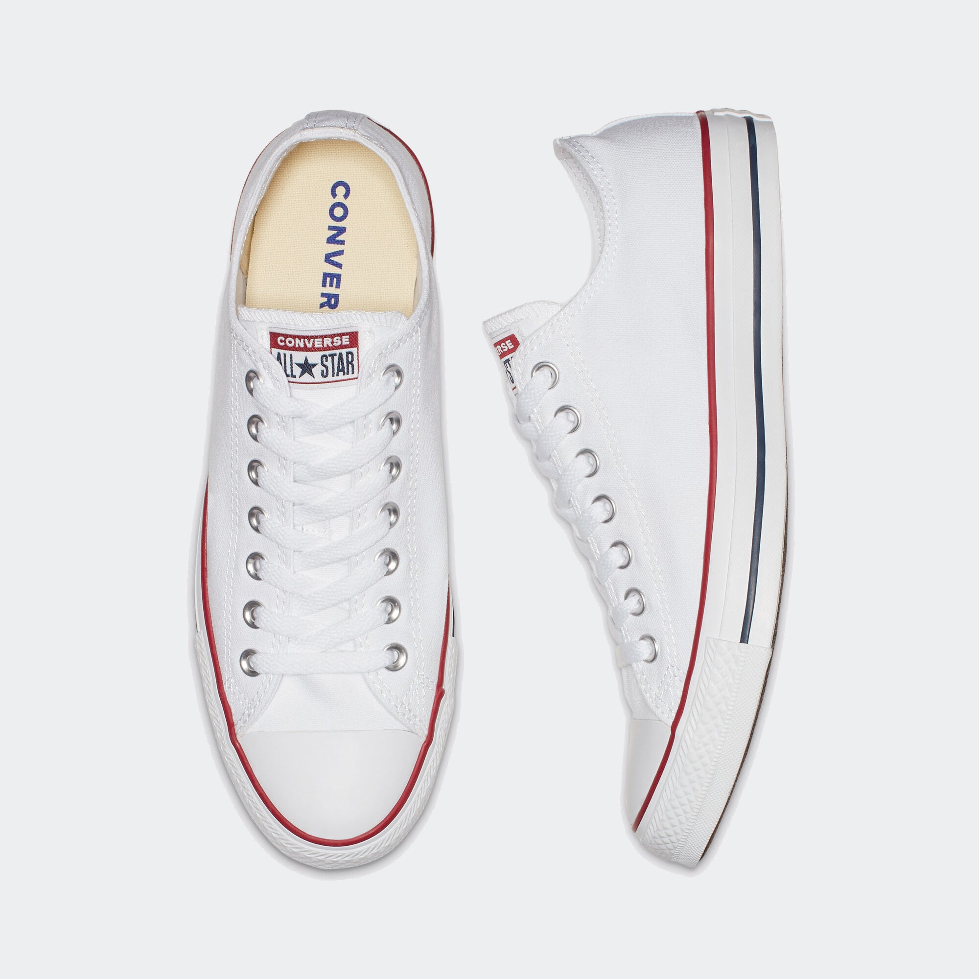 Unisex Converse Chuck Taylor All Star Low Top Shoes White