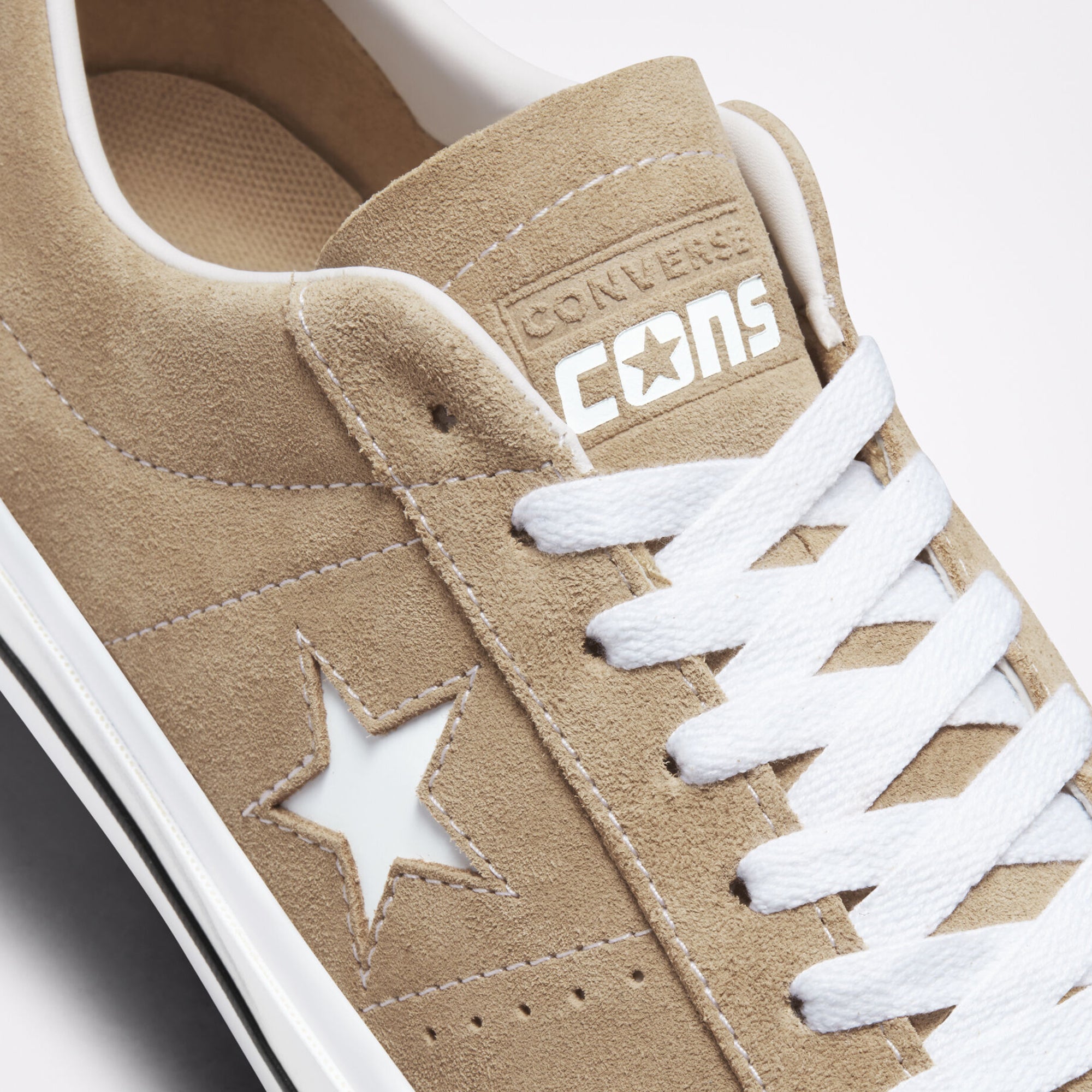 Unisex Converse One Star Pro Suede Shoes Nomad Khaki