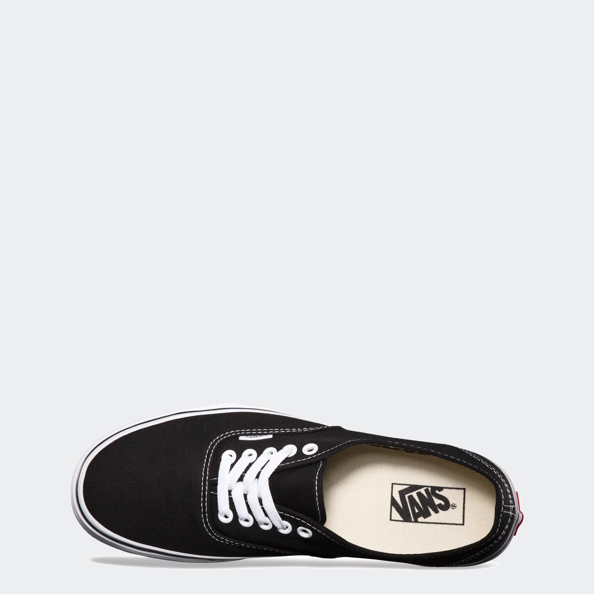 Unisex Vans Authentic Shoes Black/White