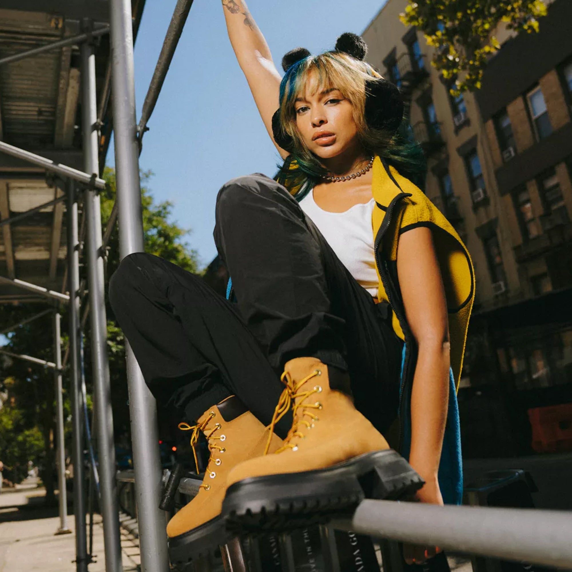 Women's Timberland Sky 6-Inch Lace-Up Boots Wheat