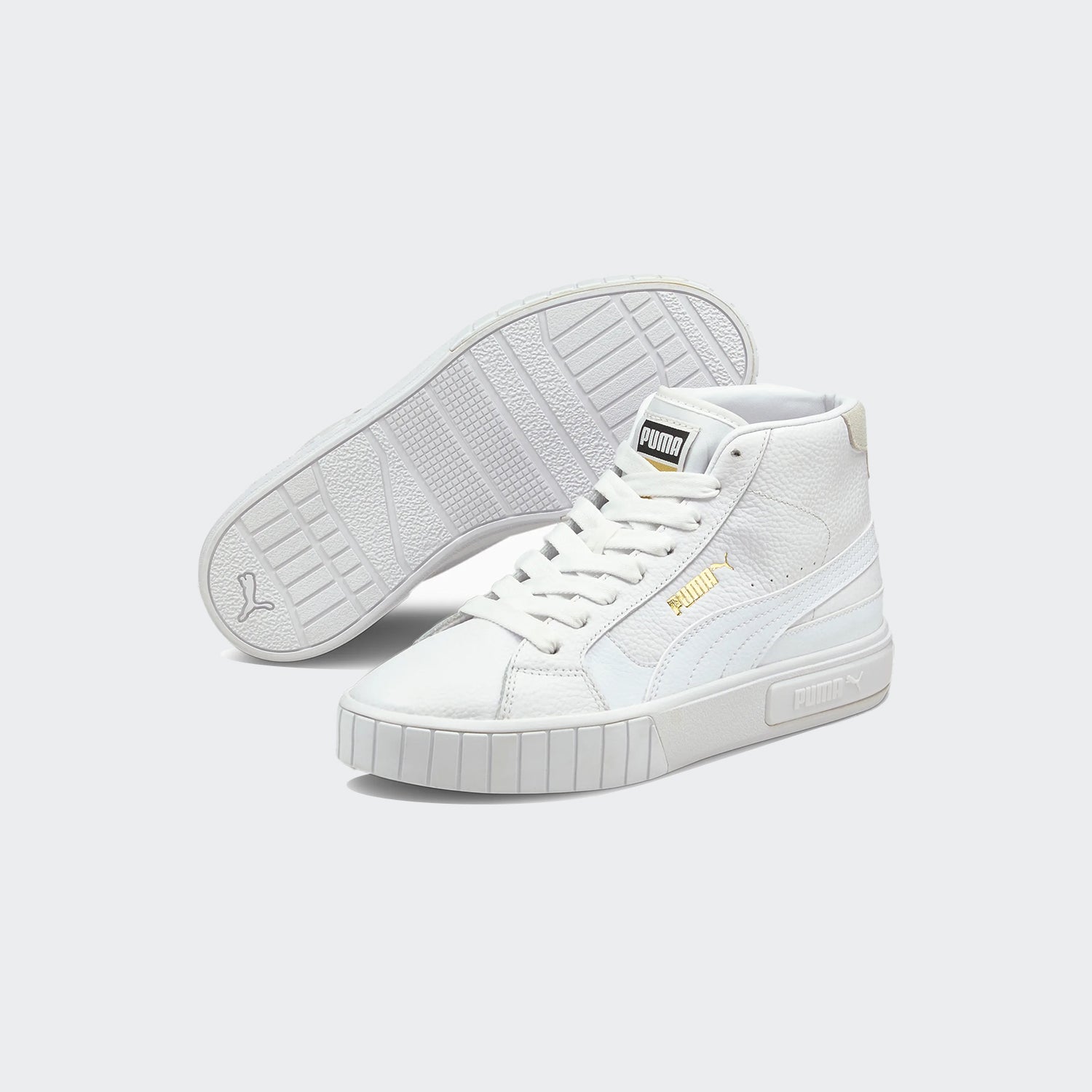 Women's PUMA Cali Star Mid Sneakers White