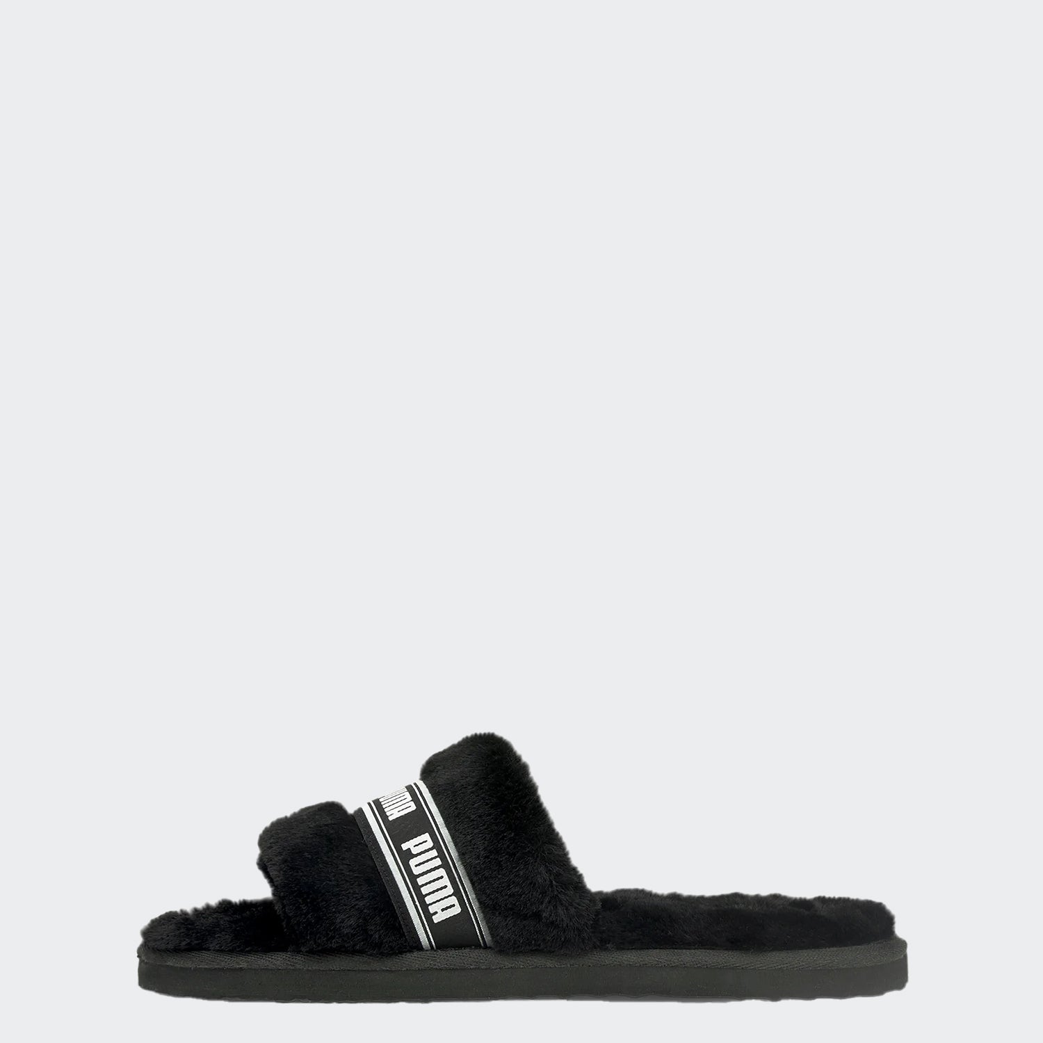 Women's PUMA Fluff Remix Slides Black