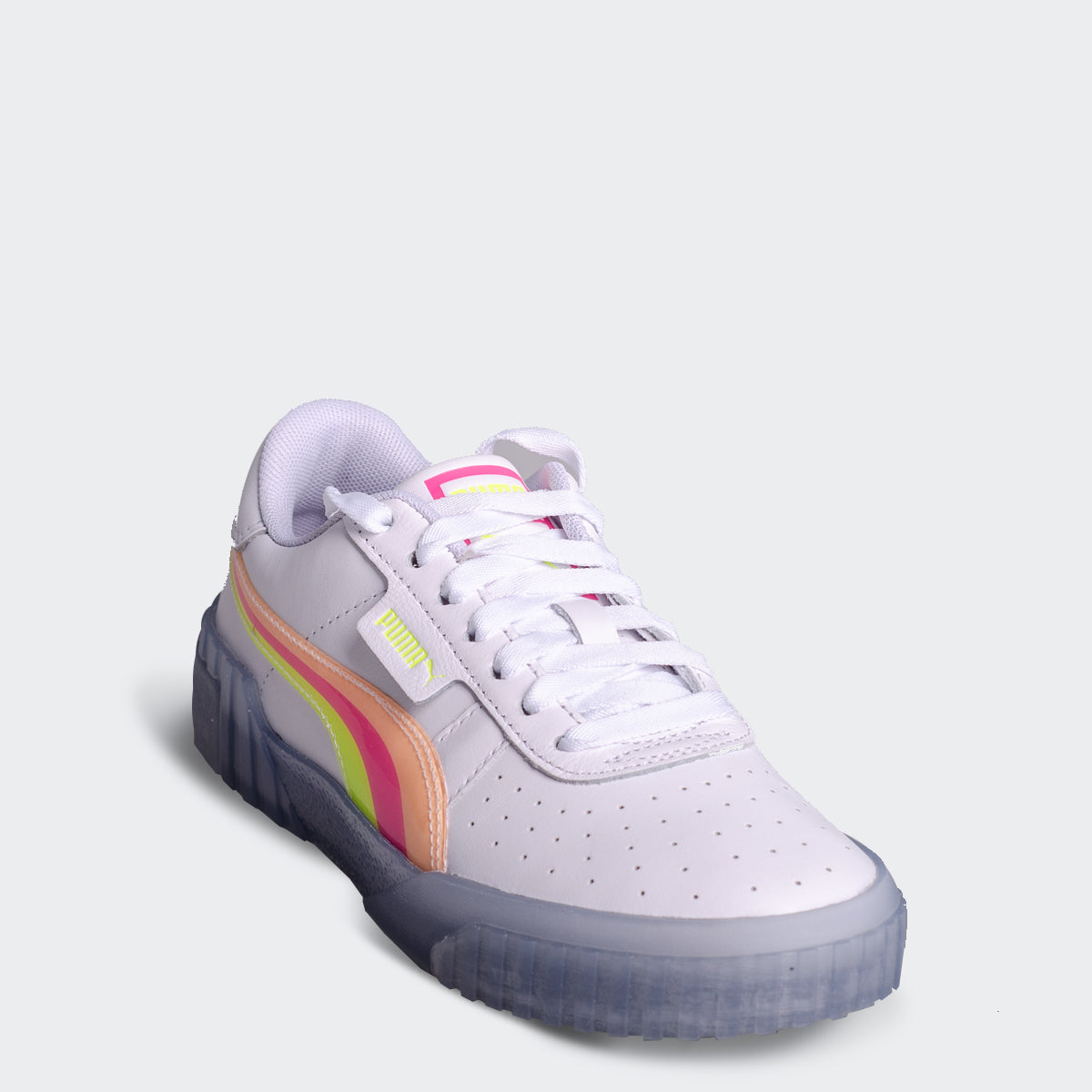 Women's PUMA Cali Neon Iced Shoes