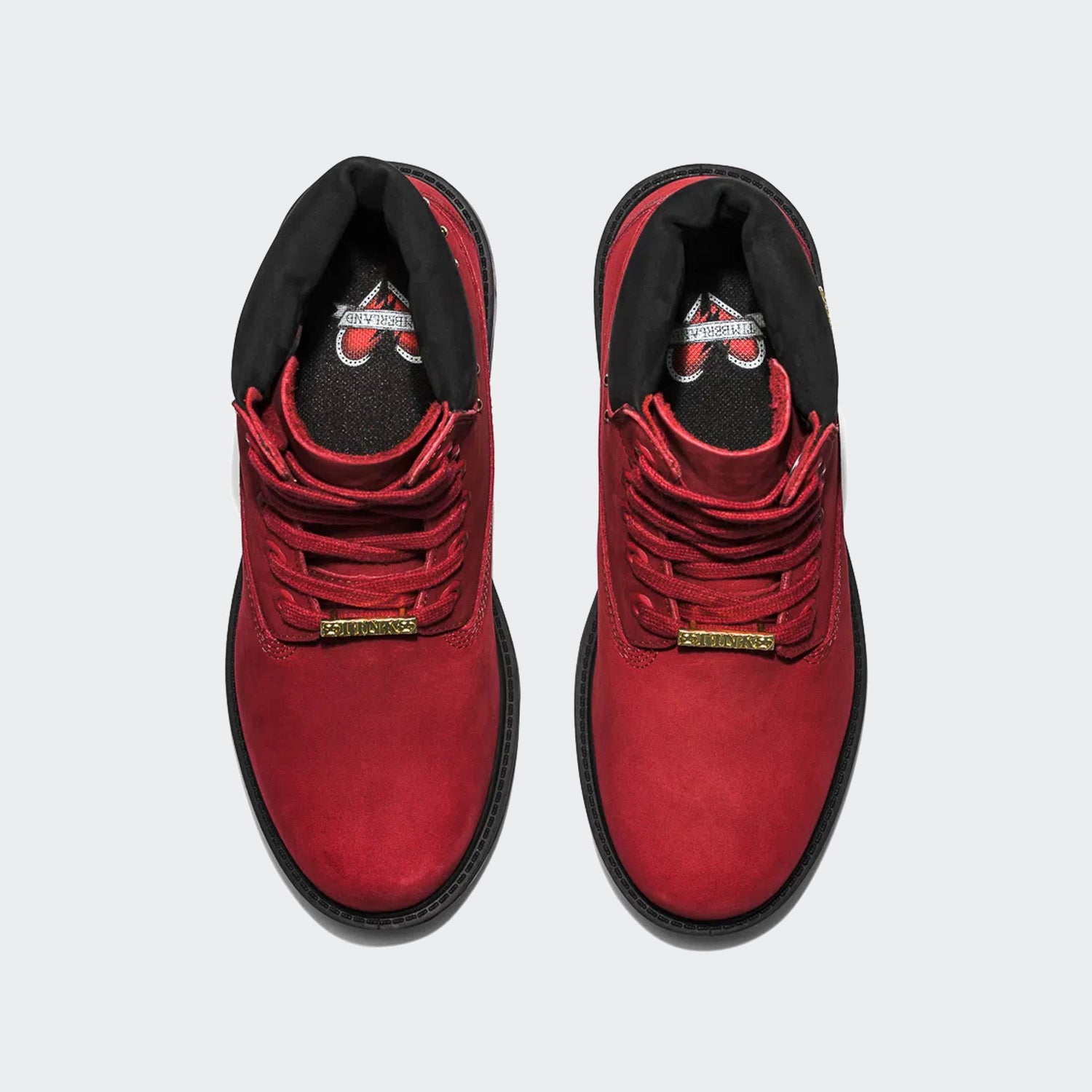 Women's Timberland Heritage 6-Inch Waterproof Boots Red