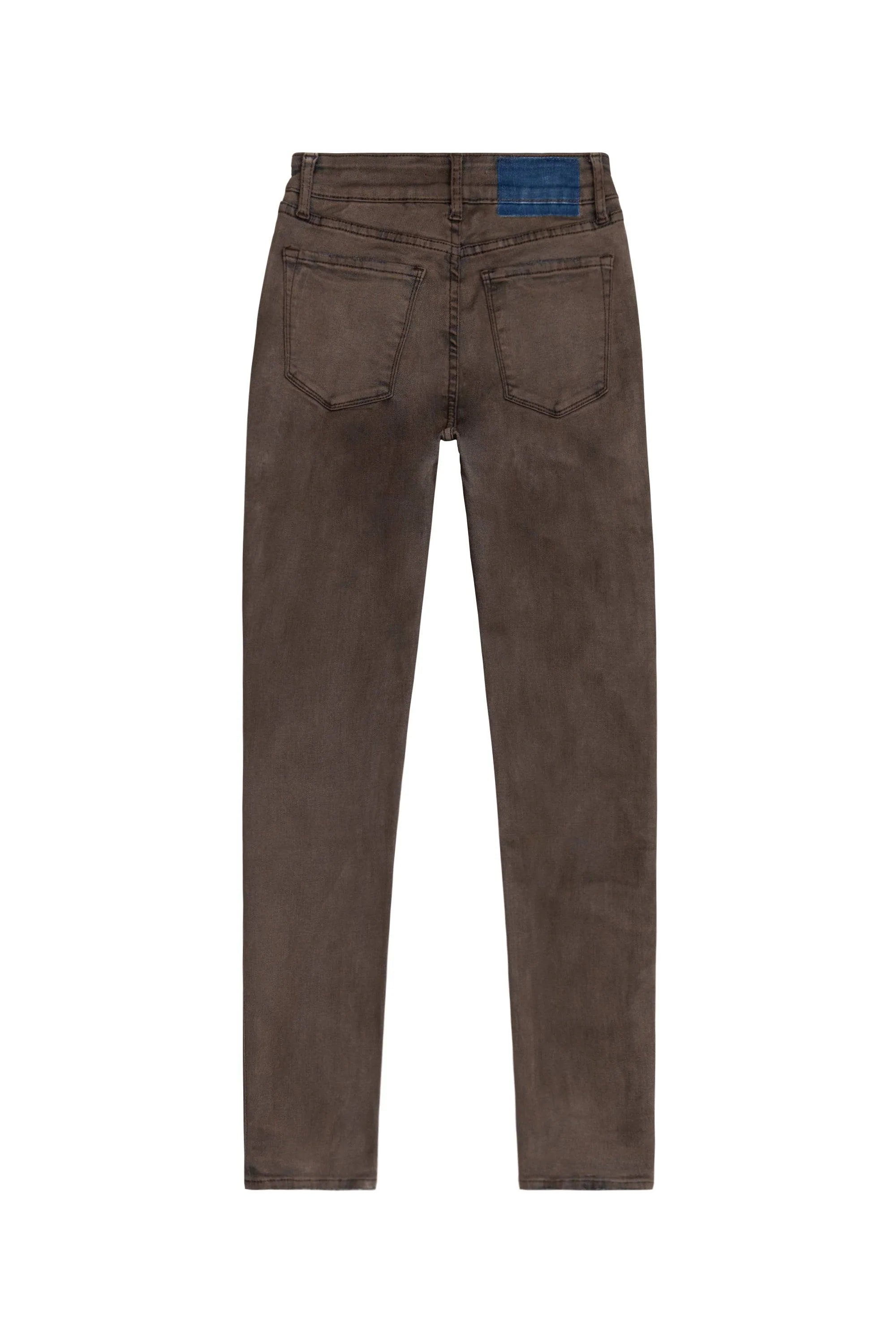 Women's Smoke Rise Red Over Spray Fashion Denim Aztec Brown