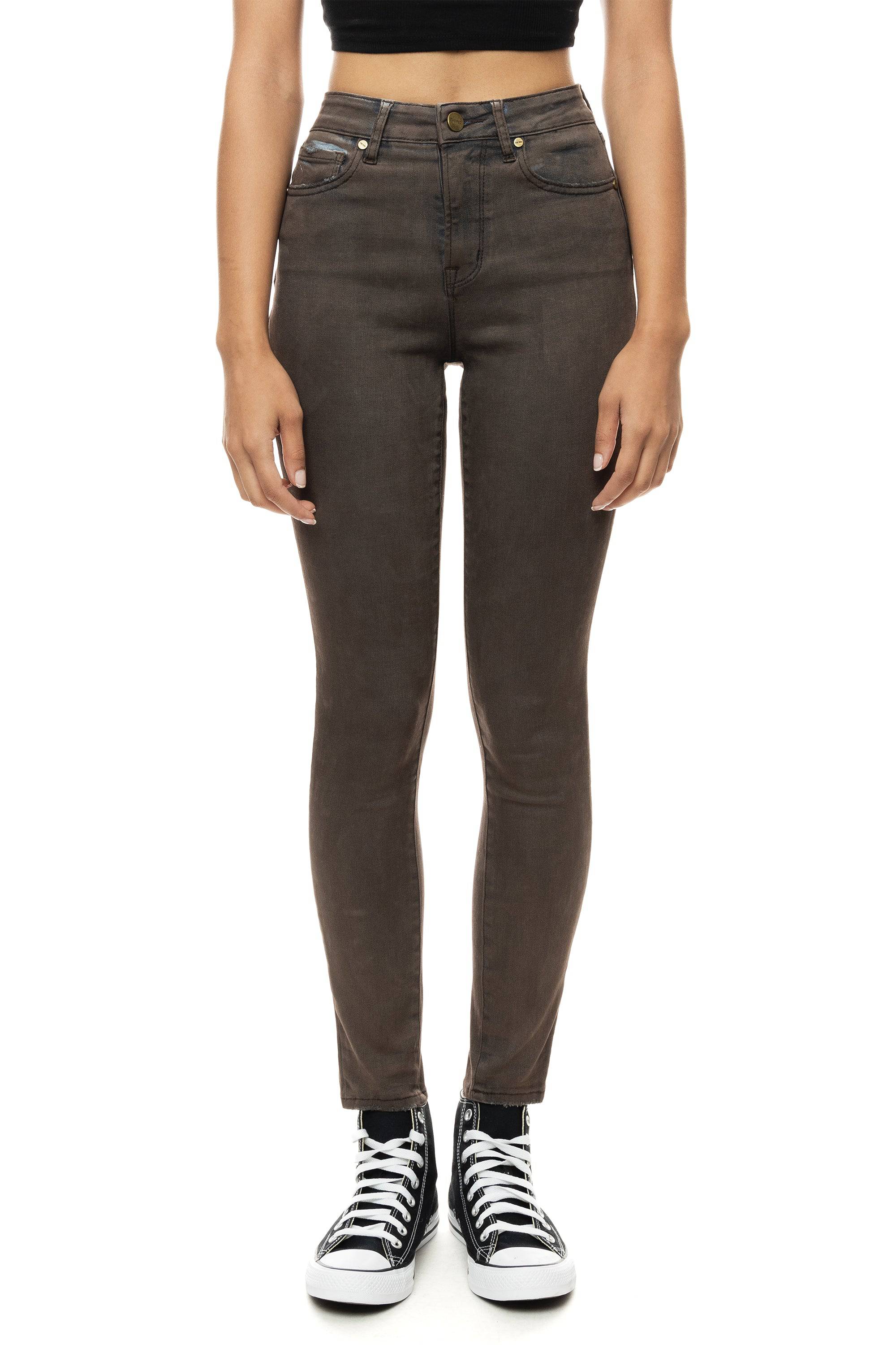 Women's Smoke Rise Red Over Spray Fashion Denim Aztec Brown