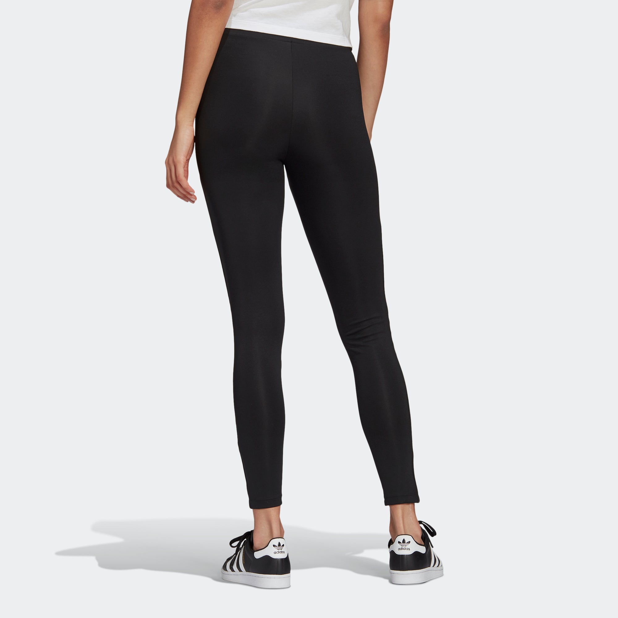 Women's adidas Originals R.Y.V. Leggings Black GN4233 | Chicago City Sports | rear view