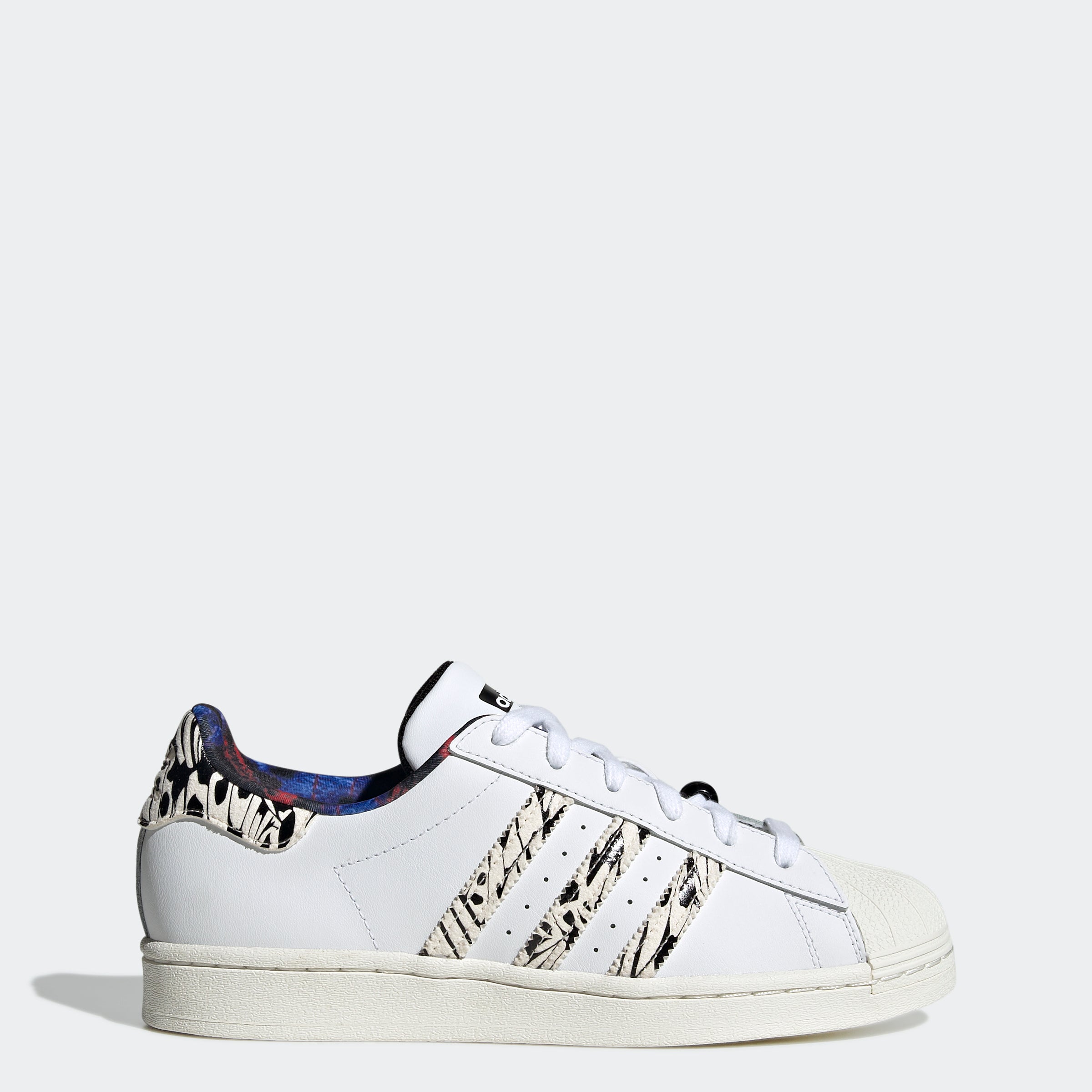 Women's adidas Originals Superstar Shoes White Butterfly