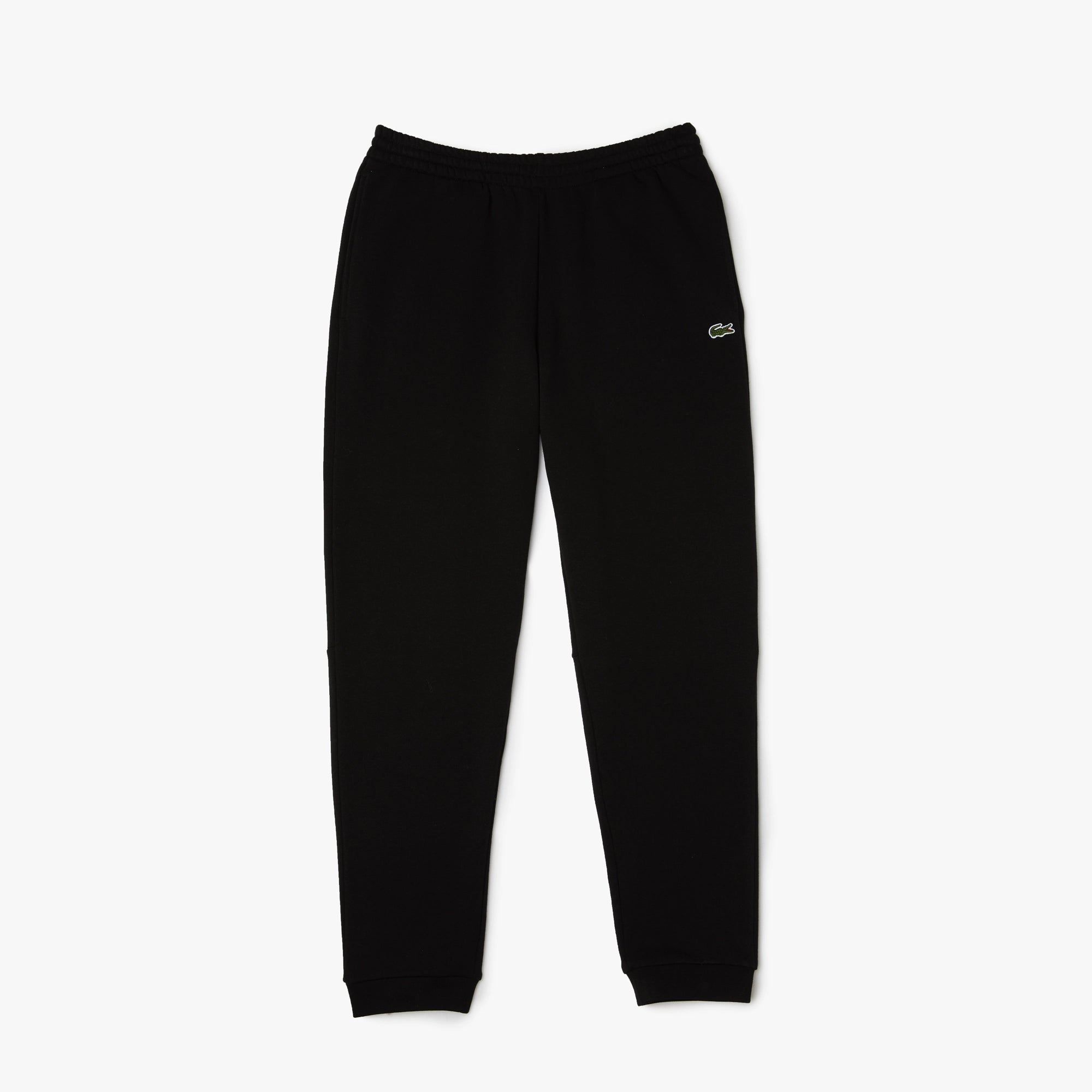 Men's Lacoste Tapered Fit Fleece Trackpants Black