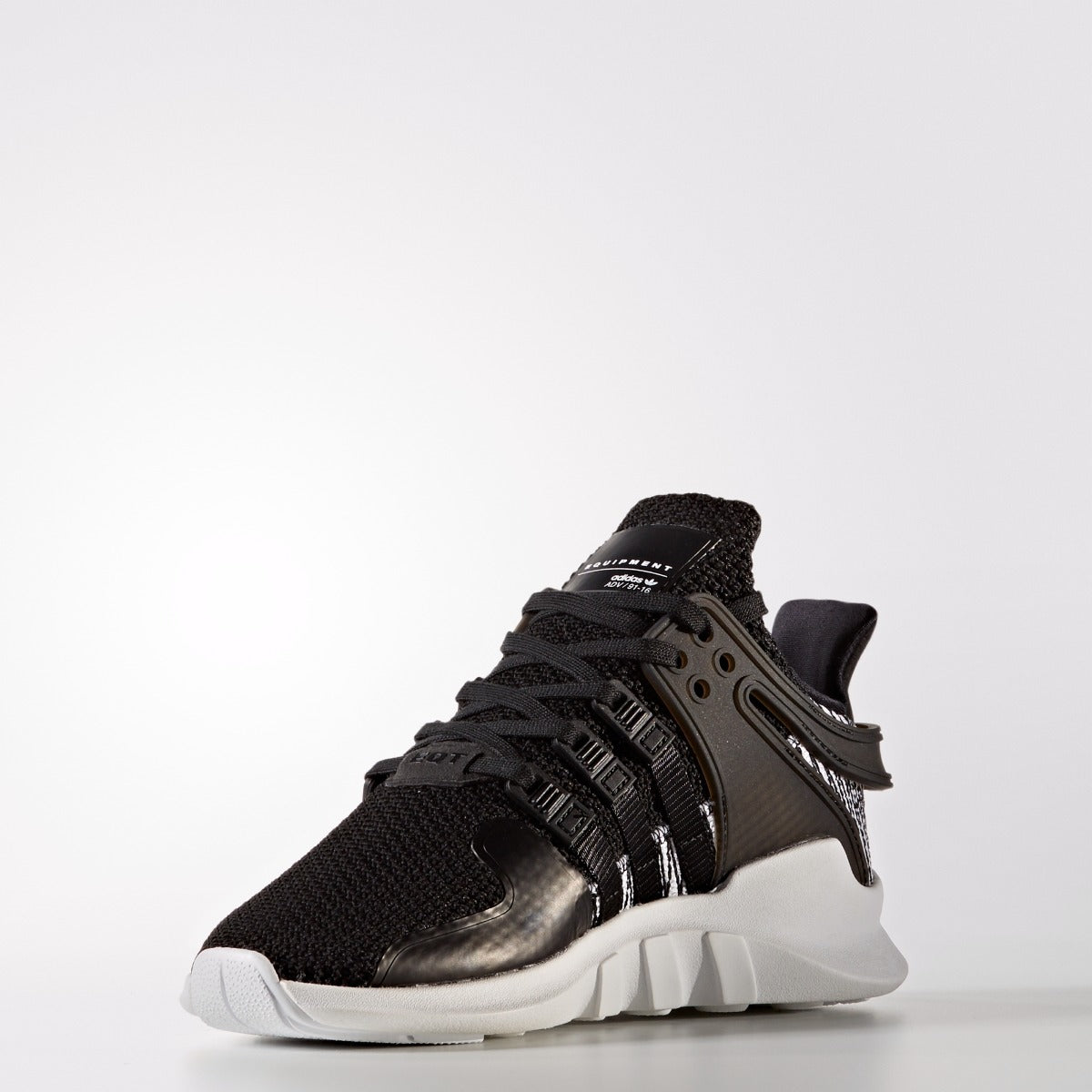 Kid's adidas Originals EQT Support ADV Shoes Black White