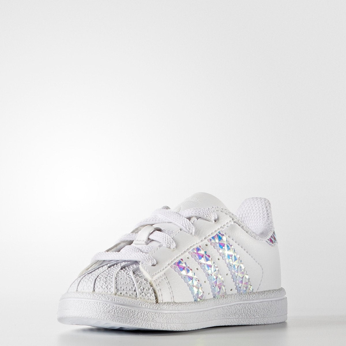 Toddler's adidas Originals Superstar Shoes Iridescent