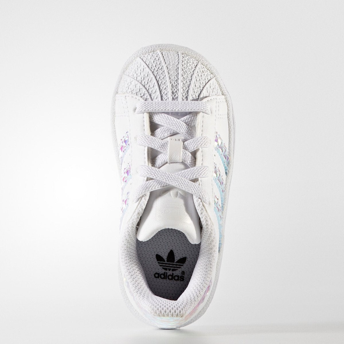 Toddler's adidas Originals Superstar Shoes Iridescent